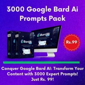 Conquer Google Bard AI - Transform Your Content with 3000 Expert Prompts!