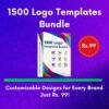 1500 Logo Templates Bundle Customizable Designs for Every Brand