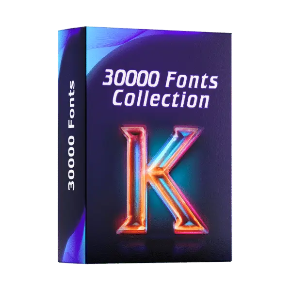 30,000 Fonts The Ultimate Designer's Toolkit