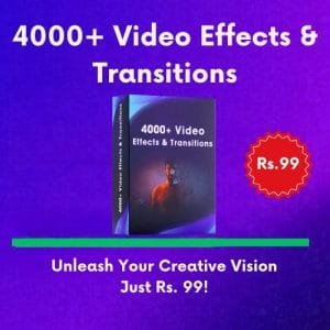 4000+ Video Effects & Transitions Unleash Your Creative Vision