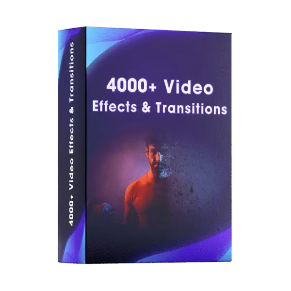 4000+ Video Effects Transistions