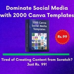 Dominate Social Media with 2000 Canva Templates