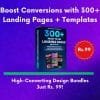 Boost Conversions with 300+ Landing Pages + Templates High-Converting Design Bundles