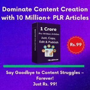 Dominate Content Creation with 10 Million+ PLR Articles