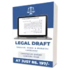 2000+ Editable Legal Drafts Formats Collection for Only ₹99