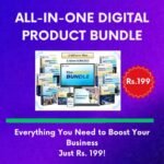 Ultimate Digital Product Bundle: Everything You Need to Boost Your Business at just ₹199